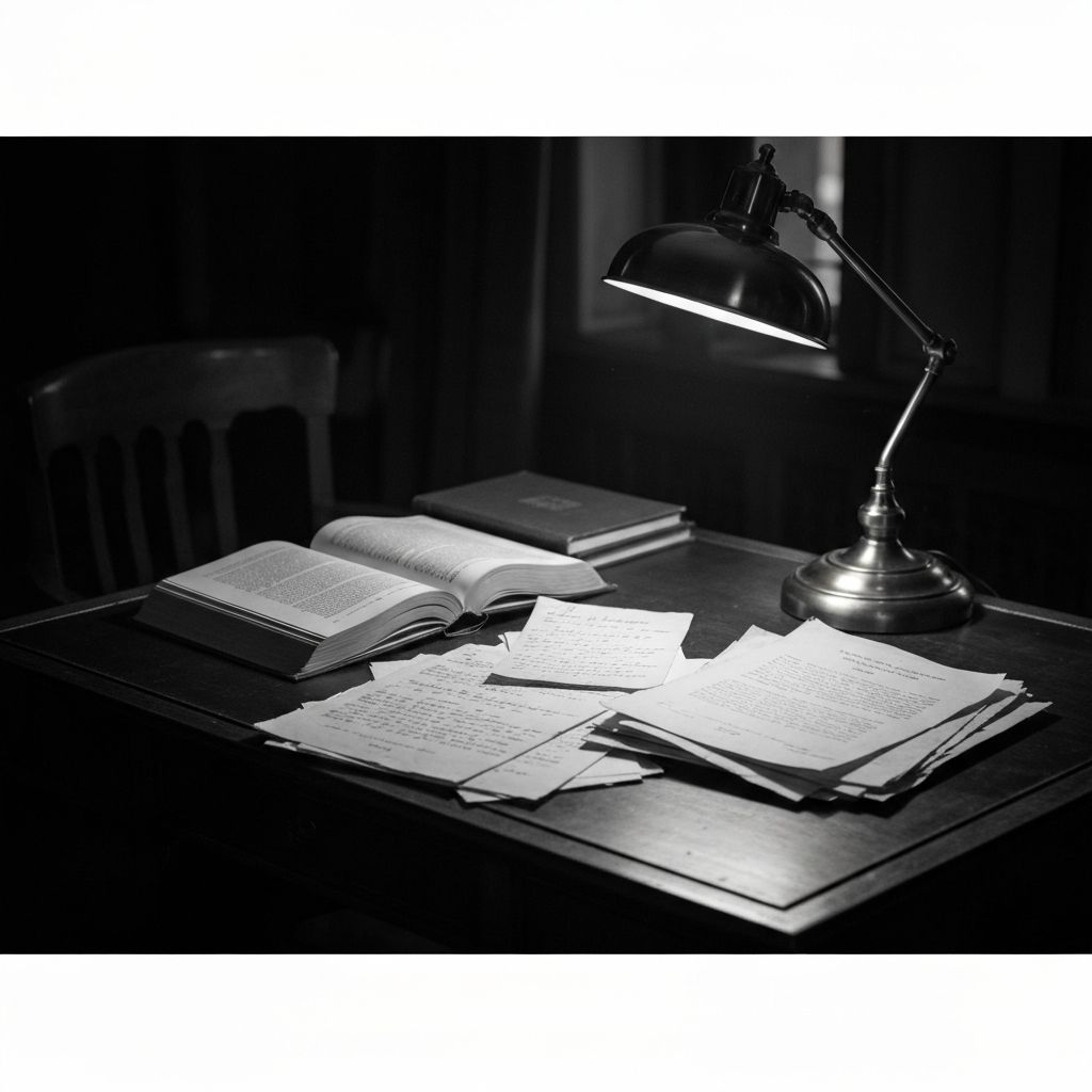 Scientific journal alongside whole foods on a scholarly desk, representing evidence-based nutrition